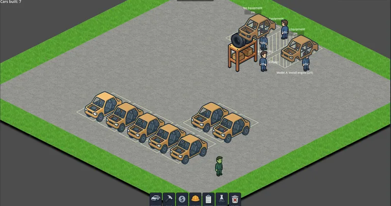 Car Factory Tycoon factory simulation gameplay